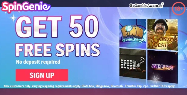 spin genie casino no deposit
