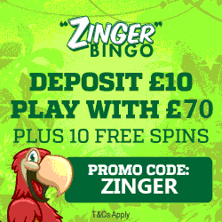 zinger bingo site