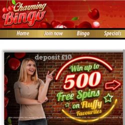 Charming bingo site