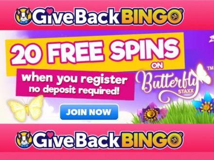 Give Back bingo site