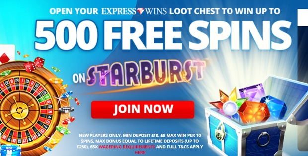 express wins Casino big bonus bingo